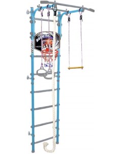 Детский спортивный комплекс Hoshi Kabe Basketball Shield небесная лазурь Midzumi