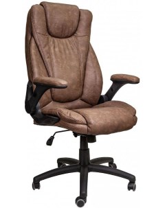 Офисное кресло Aurora Eco коричневый Akshome