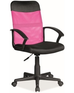 Офисное кресло Q 702 розовый черный Signal