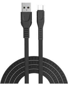 Кабель USB MicroUSB для зарядки 1 м 2 4А Cabler черный Atomic