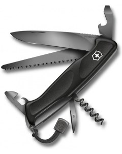Туристический нож перочинный RangerGrip Onyx 130мм 12функц черный 0 9563 C31P Victorinox