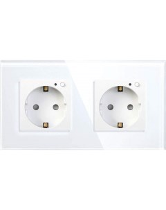Розетка IoT Outlet W02 Duo белый HDY OW02 Hiper