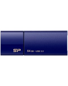 USB Flash накопитель UFD3 0 Blaze B05 64GB Deep Blue SP064GBUF3B05V1D Silicon power