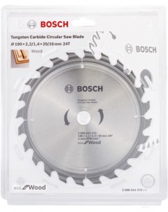 Диск пильный 2 608 644 375 Bosch