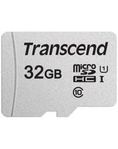 Карта памяти microSDHC Class10 32Gb adapter TS32GUSD300S A Transcend