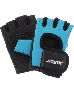 Перчатки для фитнеса SU 107 XL синий черный Starfit