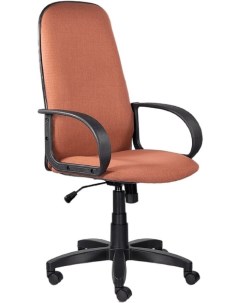 Офисное кресло ЭЛЬФ В пластик 727 С 24 бежево коричневый Utfc