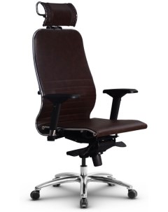 Офисное кресло Samurai K 3 04 темно коричневый Metta