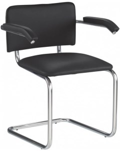 Офисное кресло Sylwia Arm Chrome V 14 черный Nowy styl
