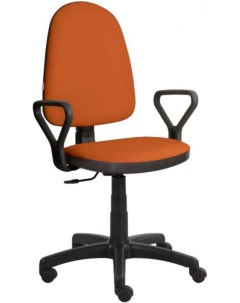 Офисное кресло Престиж V33 VD02 кож зам оранжевый Белс
