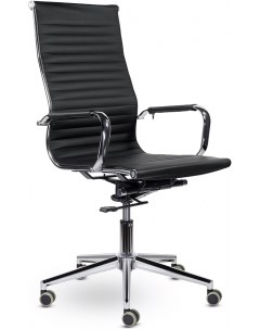 Офисное кресло Кайман В CH 300 soft2 хром Ср XIPI 1037 черный Utfc