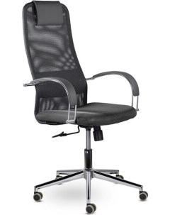 Офисное кресло Соло СН 601 пластик Cp S 0422 TW 72 Е72 к темно серый Utfc
