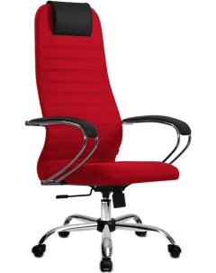Офисное кресло Метта SU BK 10 CH красный Metta