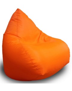 Бескаркасное кресло Капля оксфорд оранжевый Byroom