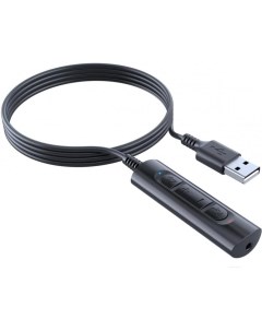 Адаптер переходник для телефонных гарнитур USB 3 5 AU8250 Accutone