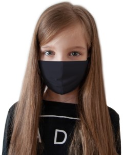 Защитная маска HealthCare детская р S черный Сенсель