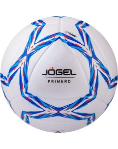 Футбольный мяч JS 910 Primero размер 4 белый синий Jogel