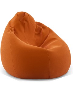 Кресло мешок Груша 024 оранжевый 002355 Moon trade