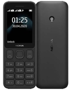 Мобильный телефон 125 Dual SIM черный Nokia