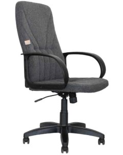 Офисное кресло Кр37 ТГ ПЛАСТ С1 ткань серый Яркресло