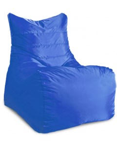 Бескаркасное кресло Чилаут XL оксфорд синий Loftyhome