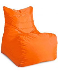Бескаркасное кресло Чилаут XL оксфорд оранжевый Loftyhome