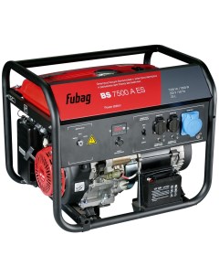 Генератор BS 7500 A ES с электростартером и коннектором автоматики Fubag