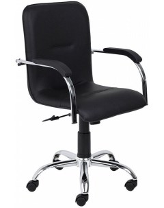 Офисное кресло Самба GTP TG soft мягкие подлокотники черный Z11 Akshome