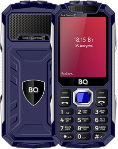 Мобильный телефон Tank Quattro Power BQ 2817 синий Bq-mobile
