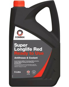 Антифриз Super Longlife 5л красный SLC5L Comma