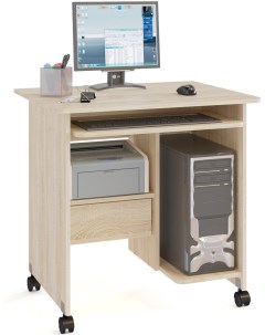 Компьютерный стол КСТ 10 1 дуб сонома Сокол