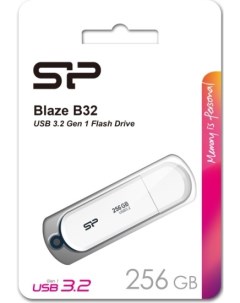 Usb flash 256Gb Blaze B32 SP256GBUF3B32V1W Silicon power