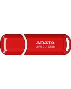 Накопитель USB Flash флешка DashDrive UV150 32GB Red A-data