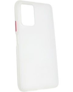 Чехол для телефона Club для Xiaomi Redmi Note 10 Pro белый красный 40 589 Atomic