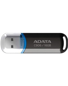 Накопитель USB Flash флешка Classic C906 16GB Black A-data