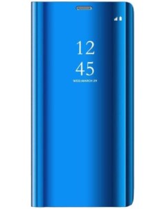 Чехол для телефона Flip для Xiaomi Redmi Note 9 голубой 40 541 Atomic