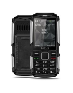 Мобильный телефон TM D314 черный 127014 Texet