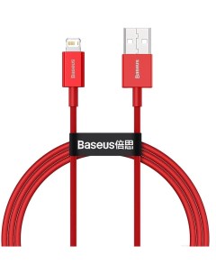 Кабель CALYS A09 Superior Series Fast Charging Data Cable USB to Lightning 2 4A 1m Red Baseus