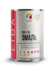 Эмаль ПФ-15 защитная LIDA 1кг Lida лакокраска