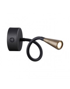 Светильник настенный ODDS 4289/3WL (3Вт, 3000К, IP20, LED) черный/антич.бронза Odeon light