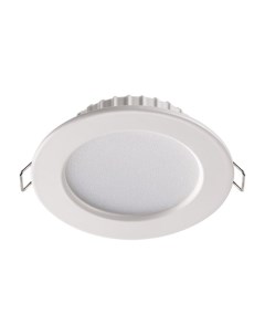 Светильник светод. встр/круг LUNA 358028 (7Вт, 4100К, IP20, LED) белый Novotech