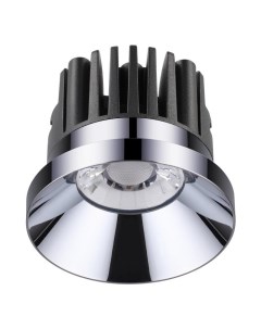 Светильник точ. METIS 357589 (10Вт, 3000К, IP44, LED) хром Novotech