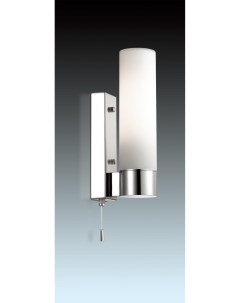 Светильник настенный TINGO 2660/1W (60Вт, Е27, IP44) белый/хром Odeon light