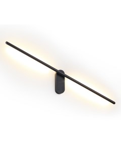 Светильник настенный MILL 3858/12WB (12Вт, 3000К, LED) черный Odeon light