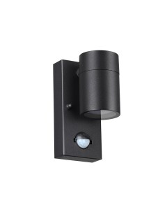 Светильник настенный (с датч.движ.) MOTTO 4389/1W (7Вт, GU10, IP44, LED) черный Odeon light