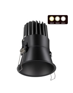 Светильник точ. LANG 358911 (18Вт, 3000/4000/6000К, IP20, LED) черный Novotech