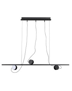 Светильник подвесной NERA 6600/21L (21Вт, 3000К, IP20, LED) черный Odeon light