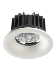 Светильник точ. DRUM 357604 (30Вт, 3000К, IP44, LED) белый Novotech