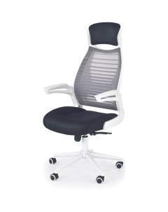 Кресло компьютерное FRANKLIN черно бело серое арт V CH FRANKLIN FOT Halmar