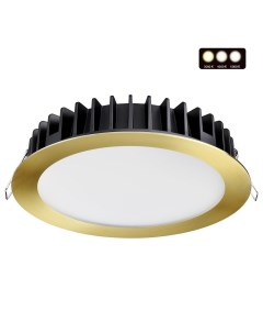 Светильник точ. LANTE 358956 (20Вт, 3000/4000/6000К, IP20, LED) бронза Novotech